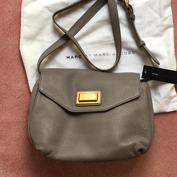 Marc jacobs gravel gray crossbody bag purse - Picture 1 of 10